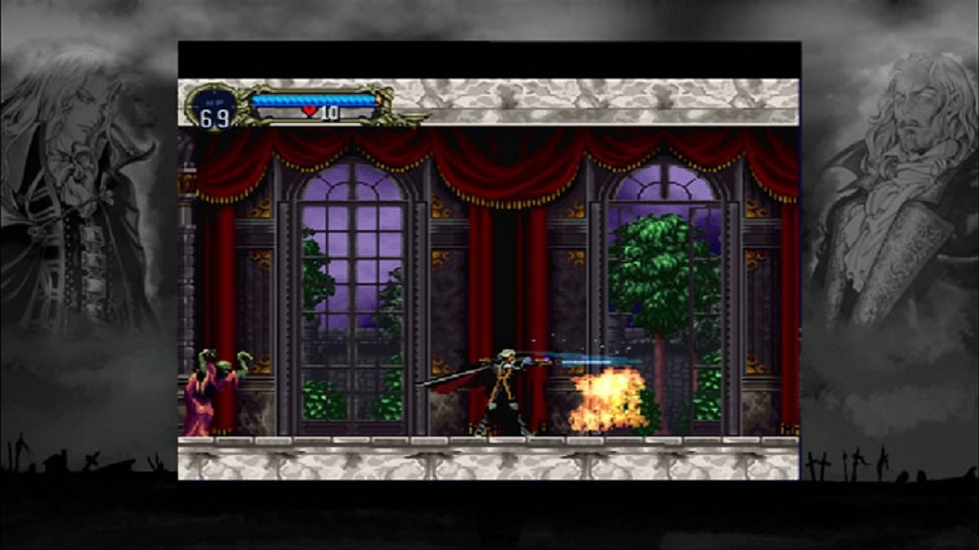 A still from Symphony of the Night (Image via Konami)